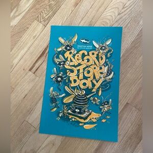 RECORD STORE DAY 2023 RSD PROMO Poster 11”x17” Dogfish Head Beer Sponsor Lp NEW